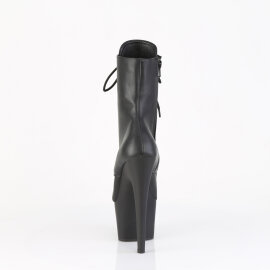 Pleaser ADORE-1020ESC Plateau Stiefeletten Kunstleder Schwarz EU-36 / US-6