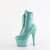 Pleaser ADORE-1020GP Plateau Stiefeletten Lack Glitter Türkis EU-43 / US-13
