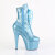 Pleaser ADORE-1020GP Plateau Stiefeletten Lack Glitter Baby Blau EU-35 / US-5
