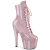 Pleaser ADORE-1020GP Plateau Stiefeletten Lack Glitter Blush EU-36 / US-6