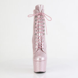 Pleaser ADORE-1020GP Plateau Stiefeletten Lack Glitter...