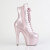 Pleaser ADORE-1020GP Plateau Stiefeletten Lack Glitter Blush EU-43 / US-13