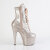 Pleaser ADORE-1020GP Plateau Stiefeletten Lack Glitter Beige Braun EU-42 / US-12