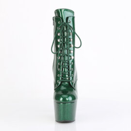 Pleaser ADORE-1020GP Plateau Stiefeletten Lack Glitter...