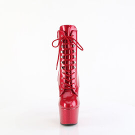 Pleaser ADORE-1020GP Plateau Stiefeletten Lack Glitter...
