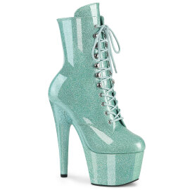 Pleaser ADORE-1020GP Plateau Stiefeletten Lack Glitter...