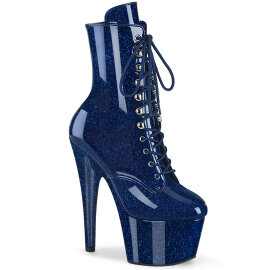 Pleaser ADORE-1020GP Plateau Stiefeletten Lack Glitter...