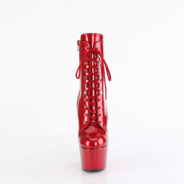 Pleaser ADORE-1020GP Plateau Stiefeletten Lack Glitter...