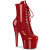 Pleaser ADORE-1020GP Plateau Stiefeletten Lack Glitter Rot EU-43 / US-13