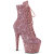 Pleaser ADORE-1020GWR Plateau Stiefeletten Glitter Gold EU-40 / US-10