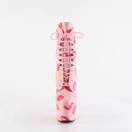 Pleaser ADORE-1020KISSES Plateau Stiefeletten Kunstleder...