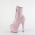Pleaser ADORE-1020SDG Plateau Stiefeletten Glitter Pink EU-36 / US-6