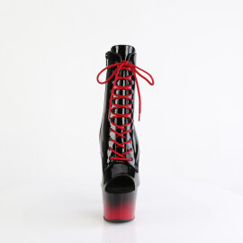 Pleaser ADORE-1021BR-H Plateau Stiefeletten Lack Schwarz...