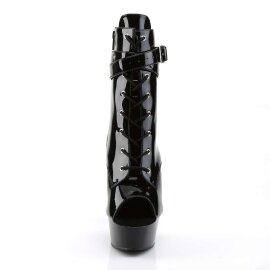 Pleaser Stiefelette DELIGHT-1033 Schwarz EU-35 / US-5