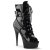 Pleaser Stiefelette DELIGHT-1033 Schwarz EU-35 / US-5