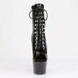 Pleaser ADORE-1021GP Plateau Stiefeletten Lack Glitter...