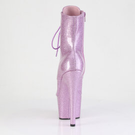 Pleaser ADORE-1021GP Plateau Stiefeletten Lack Glitter Helles Lila EU-37 / US-7