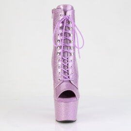 Pleaser ADORE-1021GP Plateau Stiefeletten Lack Glitter...