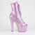 Pleaser ADORE-1021GP Plateau Stiefeletten Lack Glitter Helles Lila EU-38 / US-8