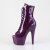 Pleaser ADORE-1021GP Plateau Stiefeletten Lack Glitter Dunkles Lila EU-38 / US-8