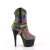 Pleaser ADORE-1029RS Plateau Stiefeletten Strass Bunt EU-36 / US-6