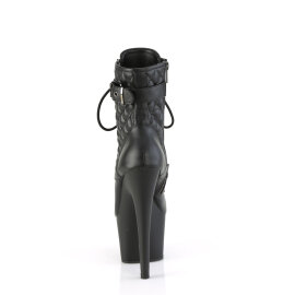 Pleaser ADORE-1033 Plateau Stiefeletten Kunstleder Schwarz EU-35 / US-5