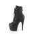 Pleaser ADORE-1033 Plateau Stiefeletten Kunstleder Schwarz EU-35 / US-5