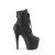 Pleaser ADORE-1033 Plateau Stiefeletten Kunstleder Schwarz EU-36 / US-6