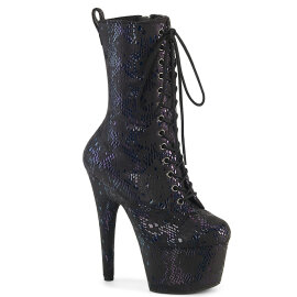 Pleaser ADORE-1040SPF Plateau Stiefeletten Stoff...