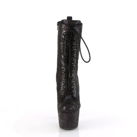 Pleaser ADORE-1040SPF Plateau Stiefeletten Stoff...