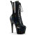 Pleaser ADORE-1040WR-HG Plateau Stiefeletten Lack Holograma Schwarz EU-39 / US-9