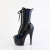 Pleaser ADORE-1040WR-HG Plateau Stiefeletten Lack Holograma Schwarz EU-39 / US-9