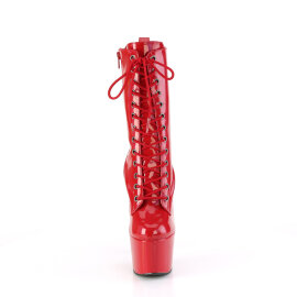 Pleaser ADORE-1040WR-HG Plateau Stiefeletten Lack...