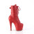 Pleaser ADORE-1043 Plateau Stiefeletten Kunstleder Rot EU-35 / US-5