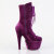 Pleaser ADORE-1045VEL Plateau Stiefeletten Samt Lila EU-35 / US-5