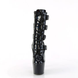 Pleaser ADORE-1046 Plateau Stiefeletten Lack Holograma...