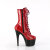 Pleaser ADORE-1046TT Plateau Stiefeletten Lack Holograma Rot EU-35 / US-5