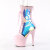 Pleaser ADORE-1047 Plateau Stiefeletten Lack Holograma Pink EU-35 / US-5