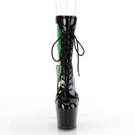 Pleaser ADORE-1047 Plateau Stiefeletten Lack Holograma...