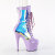 Pleaser ADORE-1047 Plateau Stiefeletten Lack Holograma Lila EU-36 / US-6