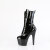 Pleaser ADORE-1049WR Plateau Stiefeletten Lack Schwarz EU-36 / US-6
