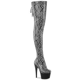 Pleaser ADORE-3008SP-BT Plateau Overknee Stiefel...