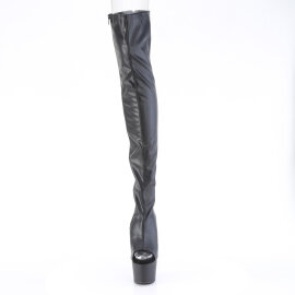 Pleaser ADORE-3017 Plateau Overknee Stiefel Snakeprint...