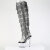 Pleaser ADORE-3019C-RSF Plateau Overknee Stiefel Clear Clear Strass Schwarz EU-36 / US-6