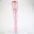Pleaser ADORE-3020GP Plateau Overknee Stiefel Lack Glitter Pink EU-35 / US-5