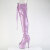 Pleaser ADORE-3021GP Plateau Overknee Stiefel Lack Glitter Lila EU-41 / US-11