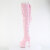Pleaser ADORE-3063 Plateau Overknee Stiefel Lack Glitter Pink EU-39 / US-9