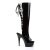 Pleaser Kniestiefel DELIGHT-2018 Schwarz EU-39 / US-9