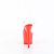 Pleaser ADORE-708 Plateau Sandaletten Chrom Clear Rot EU-37 / US-7