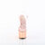 Pleaser ADORE-708 Plateau Sandaletten Chrom Clear Gold EU-41 / US-11